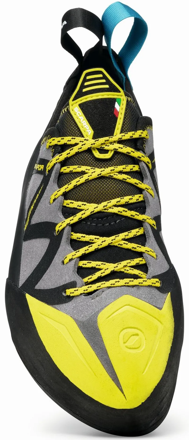 Scarpa Vapour Lace Climbing Shoes - Smoke-Yellow-3